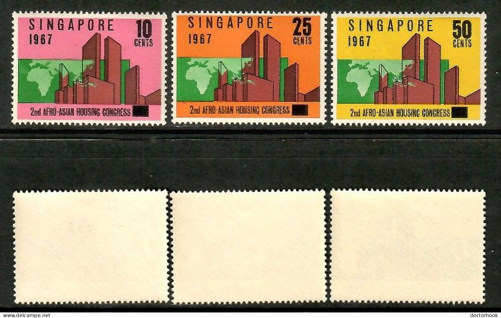 SINGAPORE    Scott #80-2** MINT NH (CONDITION PER SCAN) (Stamp Scan # 1041-6) - Singapur (1959-...)