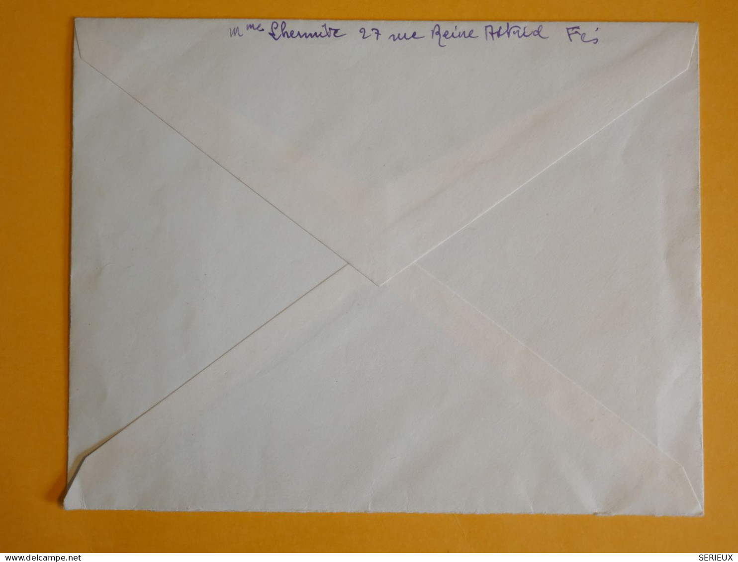 DM6 MAROC  LETTRE RECO  1953 FES +PA + AFF.   INTERESSANT+ + - Cartas & Documentos