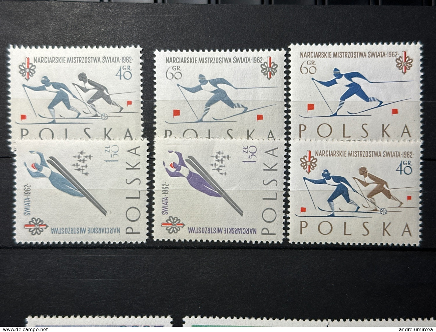 Winter Sports 1962 MNH - Neufs