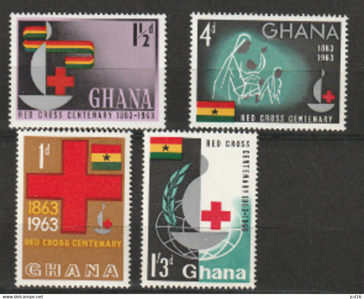 GHANA Série Croix Rouge  Y&T N° 1189 Neuf ** - Red Cross