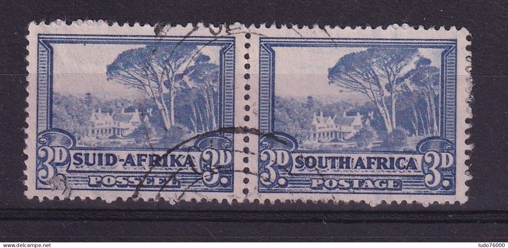 D 783 / AFRIQUE DU SUD / N° 113A/114A PAIRE OBL - Usados