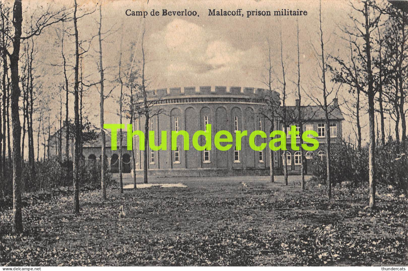 CPA CAMP DE BEVERLOO MALACOFF PRISON MILITAIRE  - Leopoldsburg (Beverloo Camp)