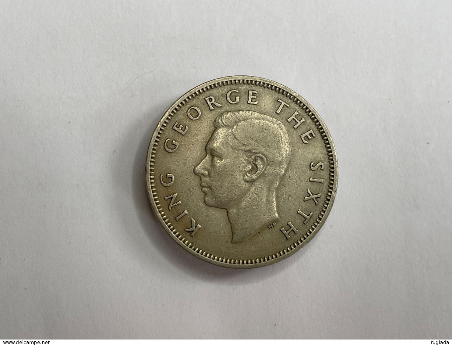1948 New Zealand Shilling, Copper Nickel Coin, VF Very Fine - Nieuw-Zeeland
