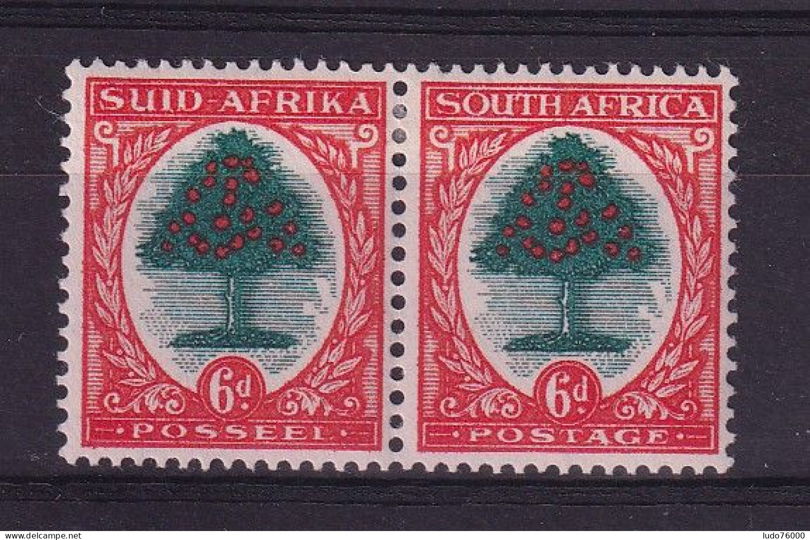 D 783 / AFRIQUE DU SUD / N° 89/91 PAIRE NEUF* TYPE III - Unused Stamps