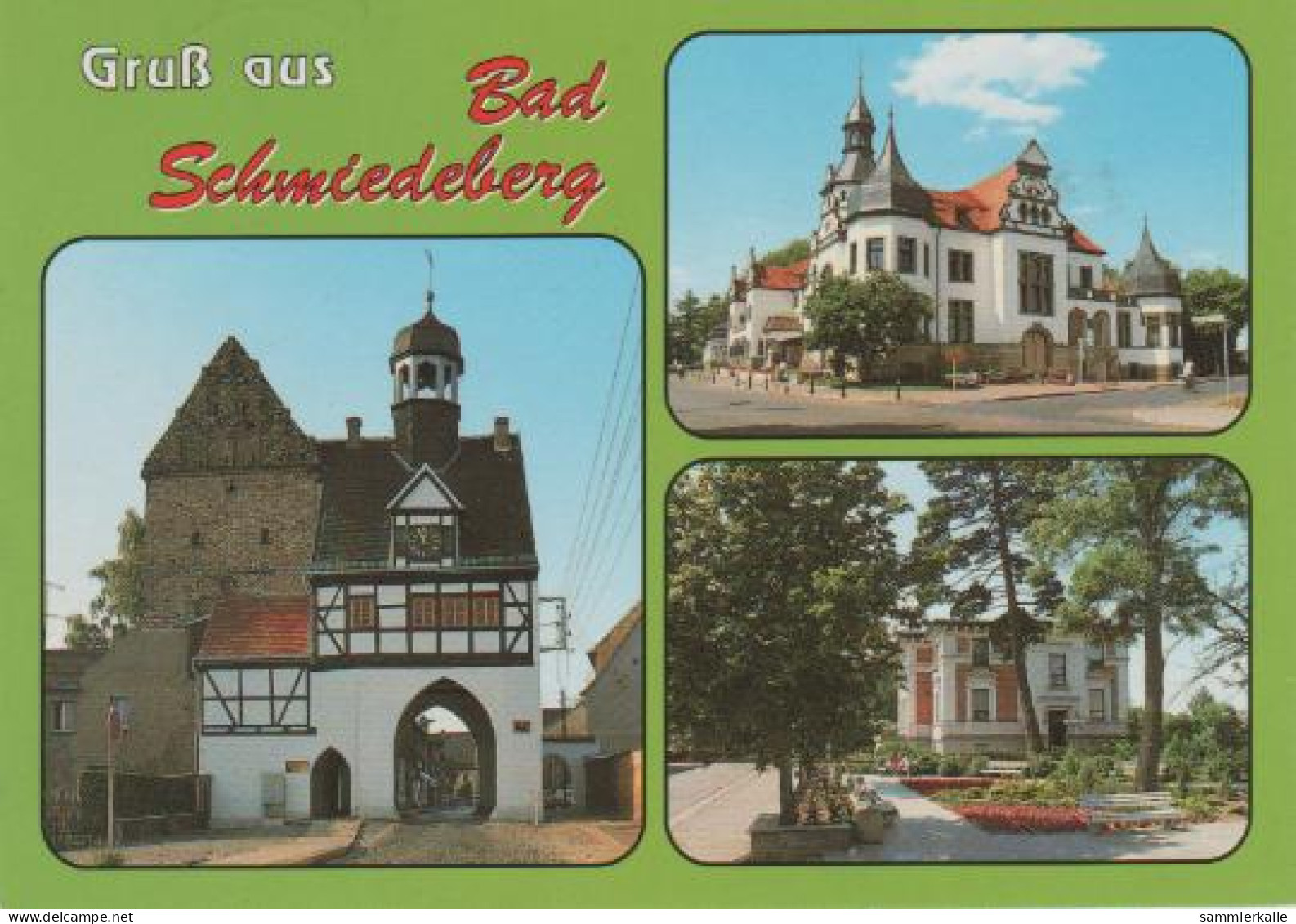 356 - Bad Schmiedeberg - Au-Tor (1490) Mit Heimatstube Und Galerie, Kurhaus, Haus Bismarck - 1995 - Schmiedeberg (Erzgeb.)