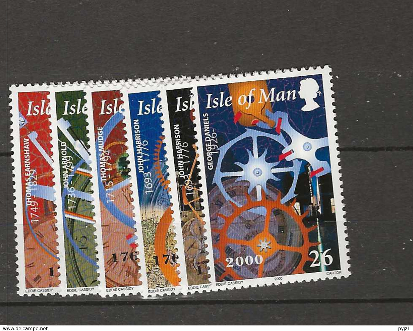 2000 MNH Isle Of Man Mi 847-52 Postfris** - Isla De Man