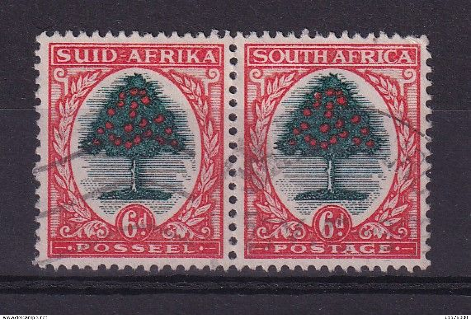 D 783 / AFRIQUE DU SUD / N° 89/91 PAIRE  TYPE III - Gebruikt