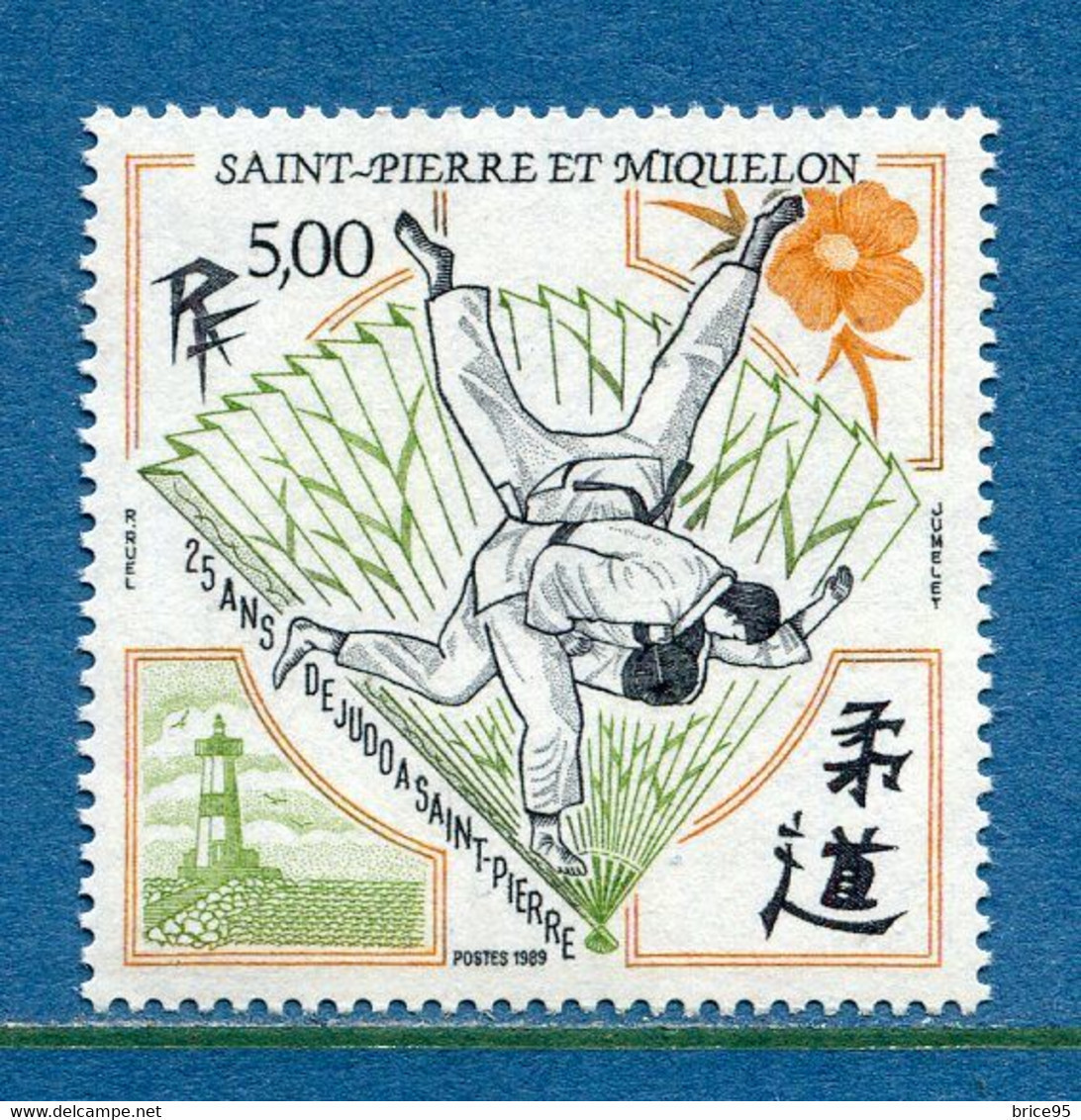 Saint Pierre Et Miquelon - YT N° 498 ** - Neuf Sans Charnière - 1989 - Unused Stamps
