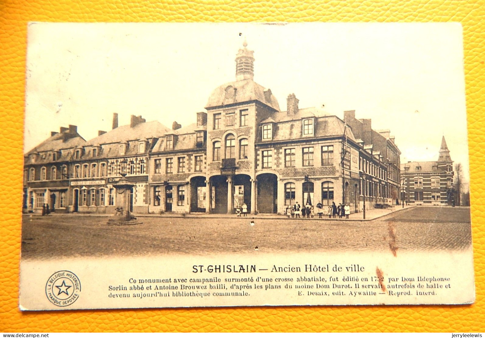 SAINT-GHISLAIN  -  Ancien Hôtel De Ville - Saint-Ghislain