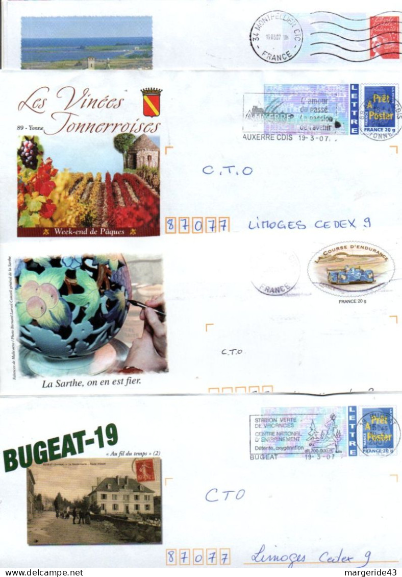 LOT DE 98 Prets A Poster REPIQUES - Lots & Kiloware (mixtures) - Max. 999 Stamps