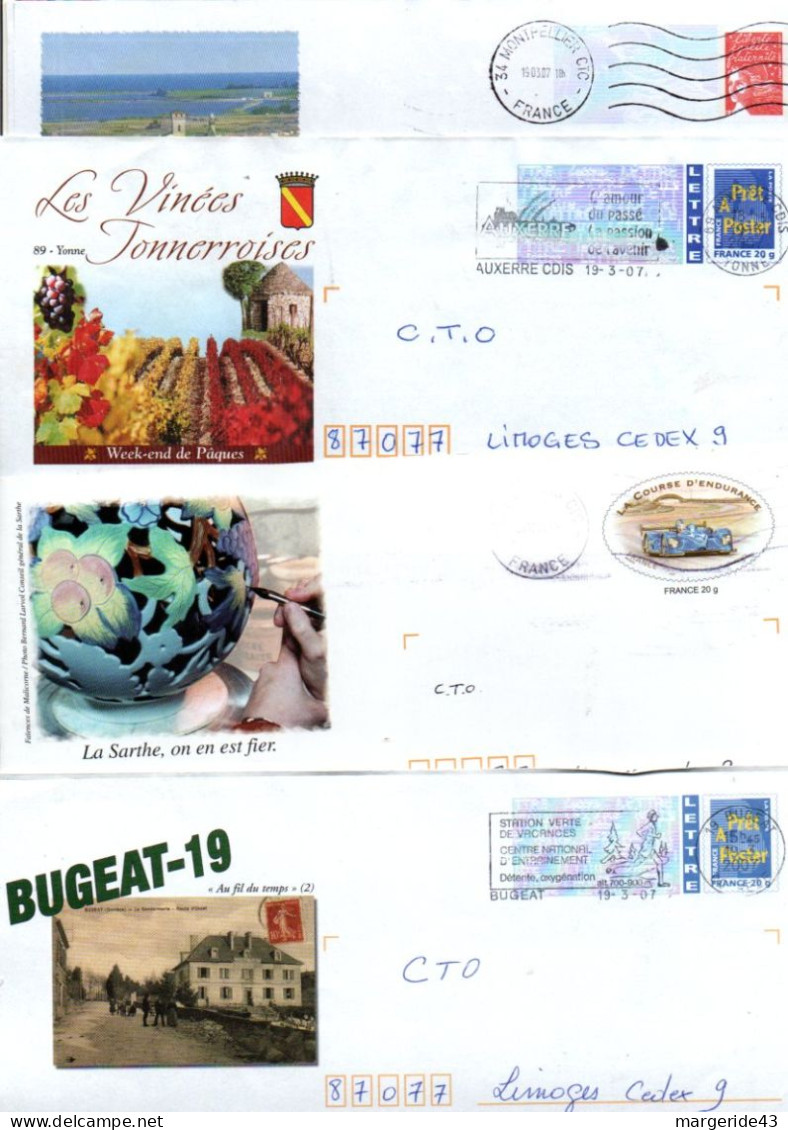 LOT DE 98 Prets A Poster REPIQUES - Vrac (max 999 Timbres)