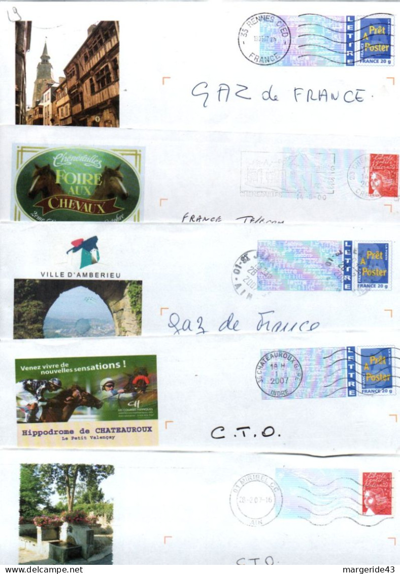 LOT DE 98 Prets A Poster REPIQUES - Lots & Kiloware (mixtures) - Max. 999 Stamps