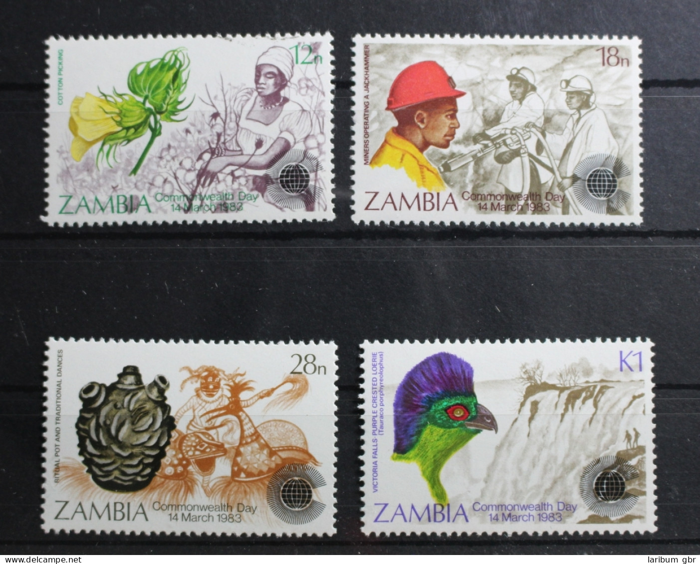 Sambia 286-289 Postfrisch Commonwealth Tag #RU944 - Nyasaland (1907-1953)