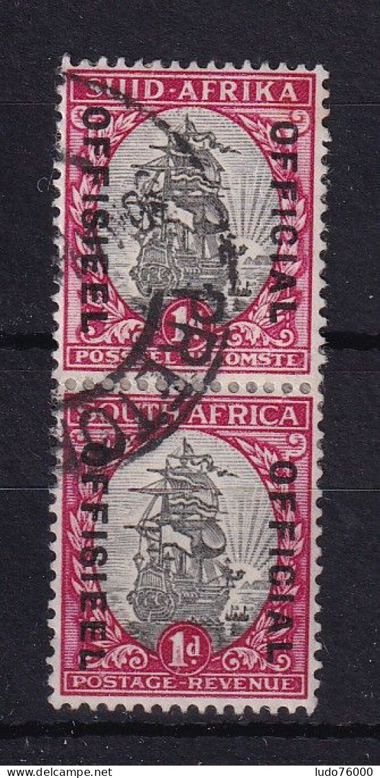 D 783 / AFRIQUE DU SUD / SERVICE N° 35/37 PAIRE OBL - Servizio