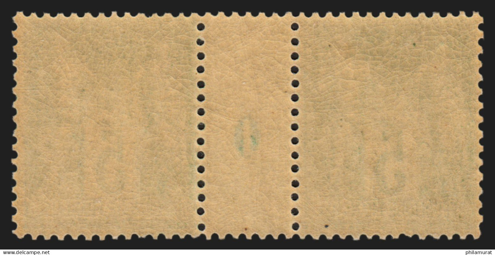 N°102 Paire Millésime 0, Sage 5c Vert-jaune (N Sous B), Neuf ** - TB - 1898-1900 Sage (Type III)