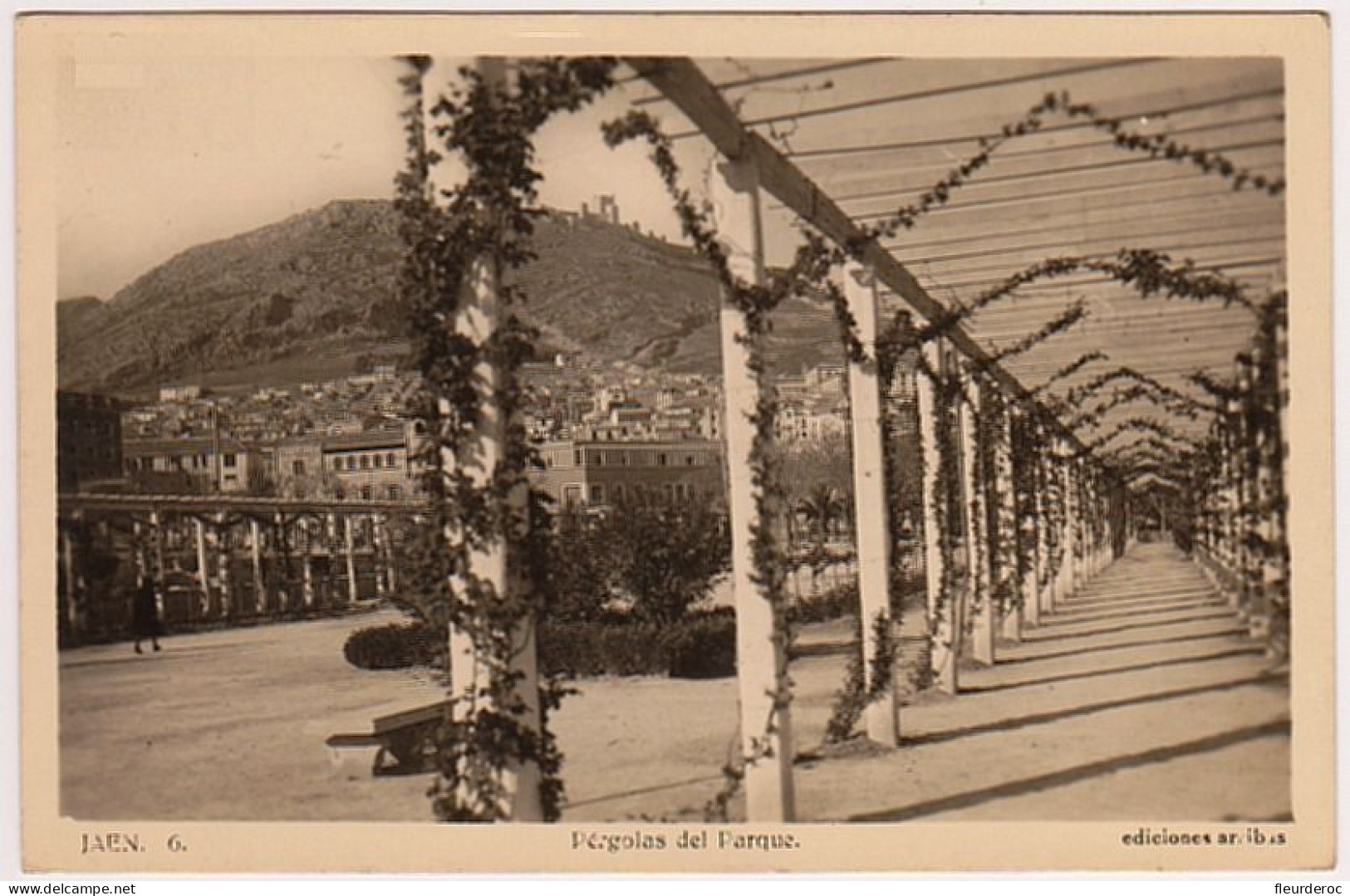 - B57870CPSM - JAEN - ESPAGNE - Pergolas Del Parque - Très Bon état - EUROPE - Jaén