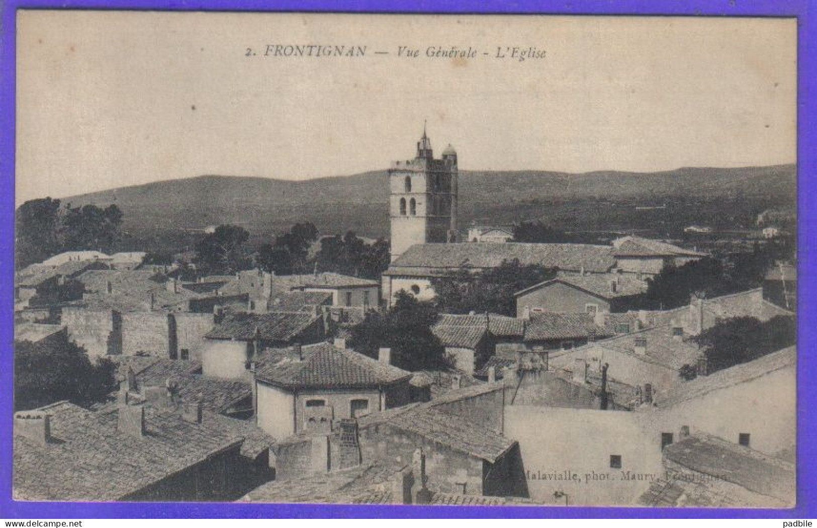 Carte Postale 34. Frontignan   Très Beau Plan - Frontignan