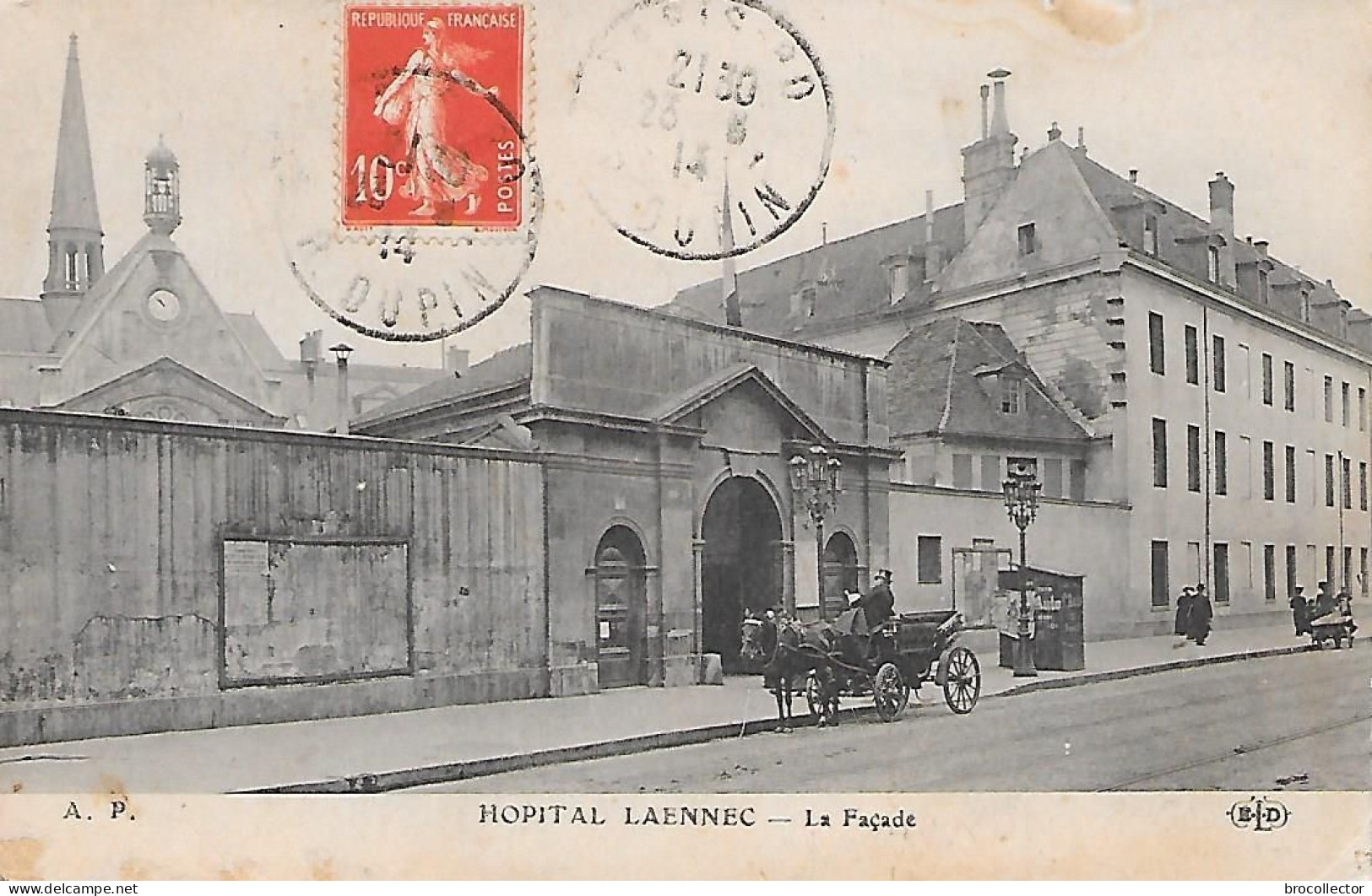 PARIS ( 7eme ) - Hôpital LAËNNEC ( Dans L'Etat ) - Santé