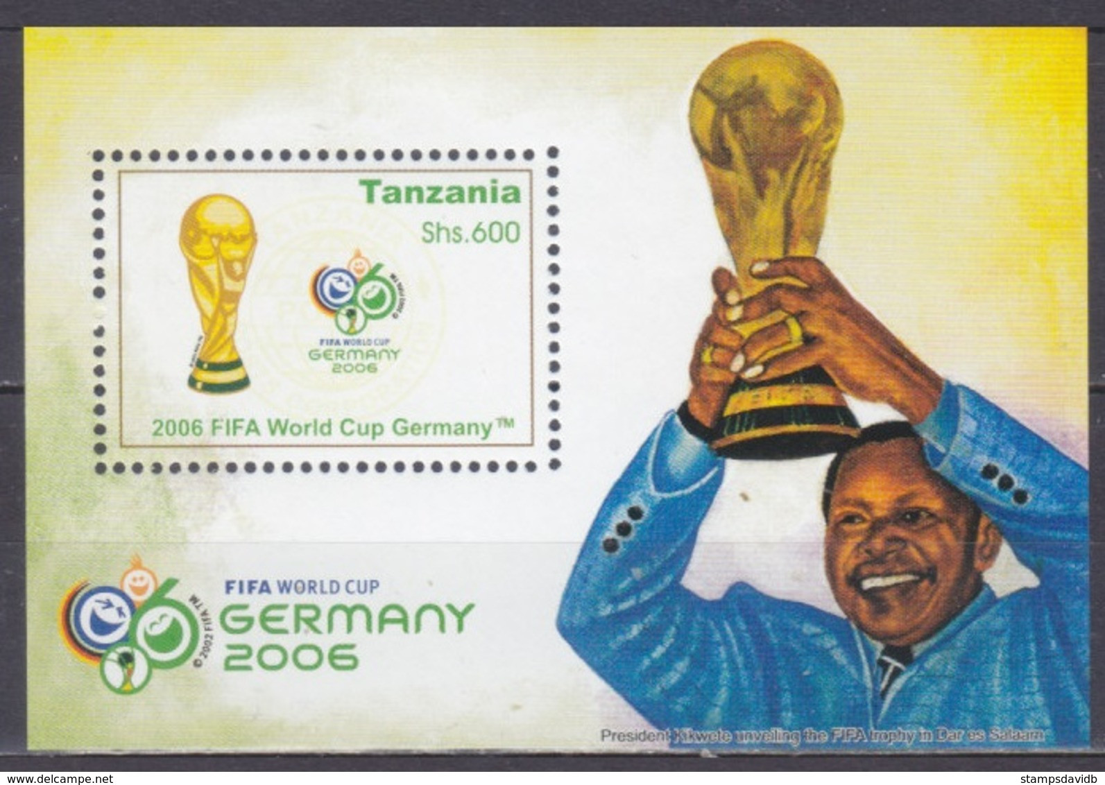 2006	Tanzania	4346/B588	2006 FIFA World Cup Germany - 2006 – Germania
