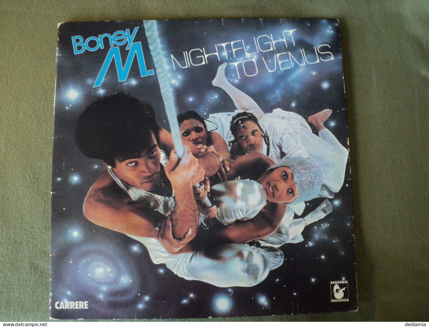 33 TOURS BONEY M. 1978. HANSA RECORDS CARRERE 67 225 NIGHTFLIGHT TO VENUS / RASPUTIN / PAINTER MAN / HE WAS A STEPPENWOL - Disco & Pop