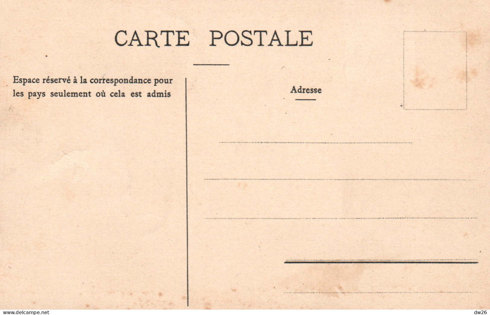 Fantaisie - Illustration Non Signée: Les Cartes Postales Porte-Bonheur, Le Grillon - Carte Robert & Cie Non Circulée - Verzamelingen & Kavels