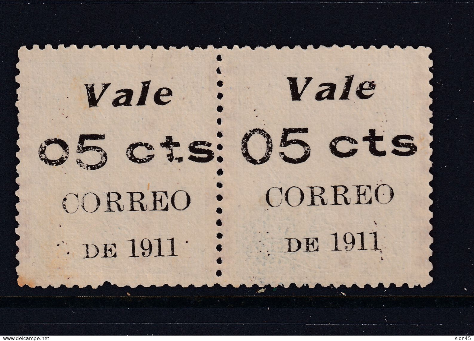 Nicaragua 1911 0.5/5c/2cMi 267va Shifted Ovprnt In Different Color 16027 - Fouten Op Zegels