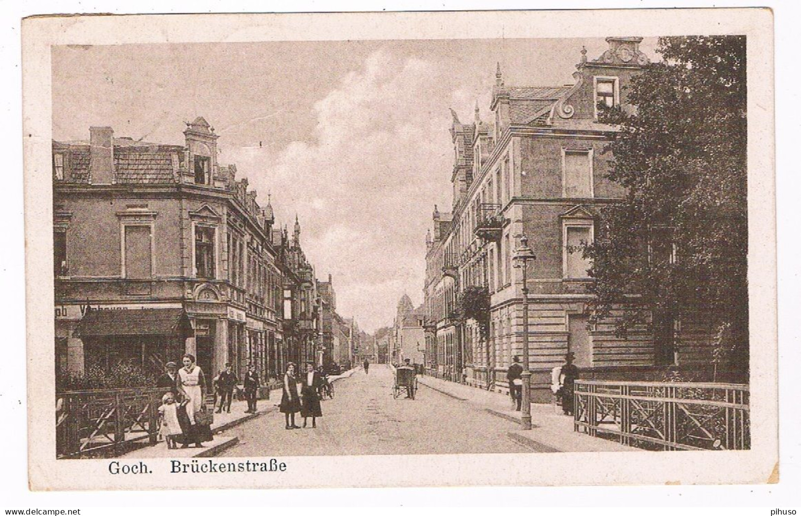 D-16985  GRONAU : Brückenstrasse - Gronau