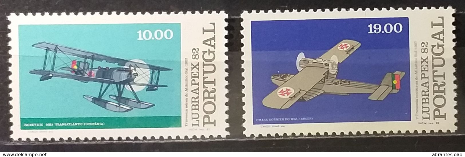 1982 - Portugal - LUBRAPEX 82 - MNH - 4 Stamps - Neufs