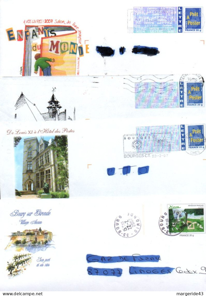 LOT DE 94 Prets A Poster REPIQUES - Lots & Kiloware (mixtures) - Max. 999 Stamps