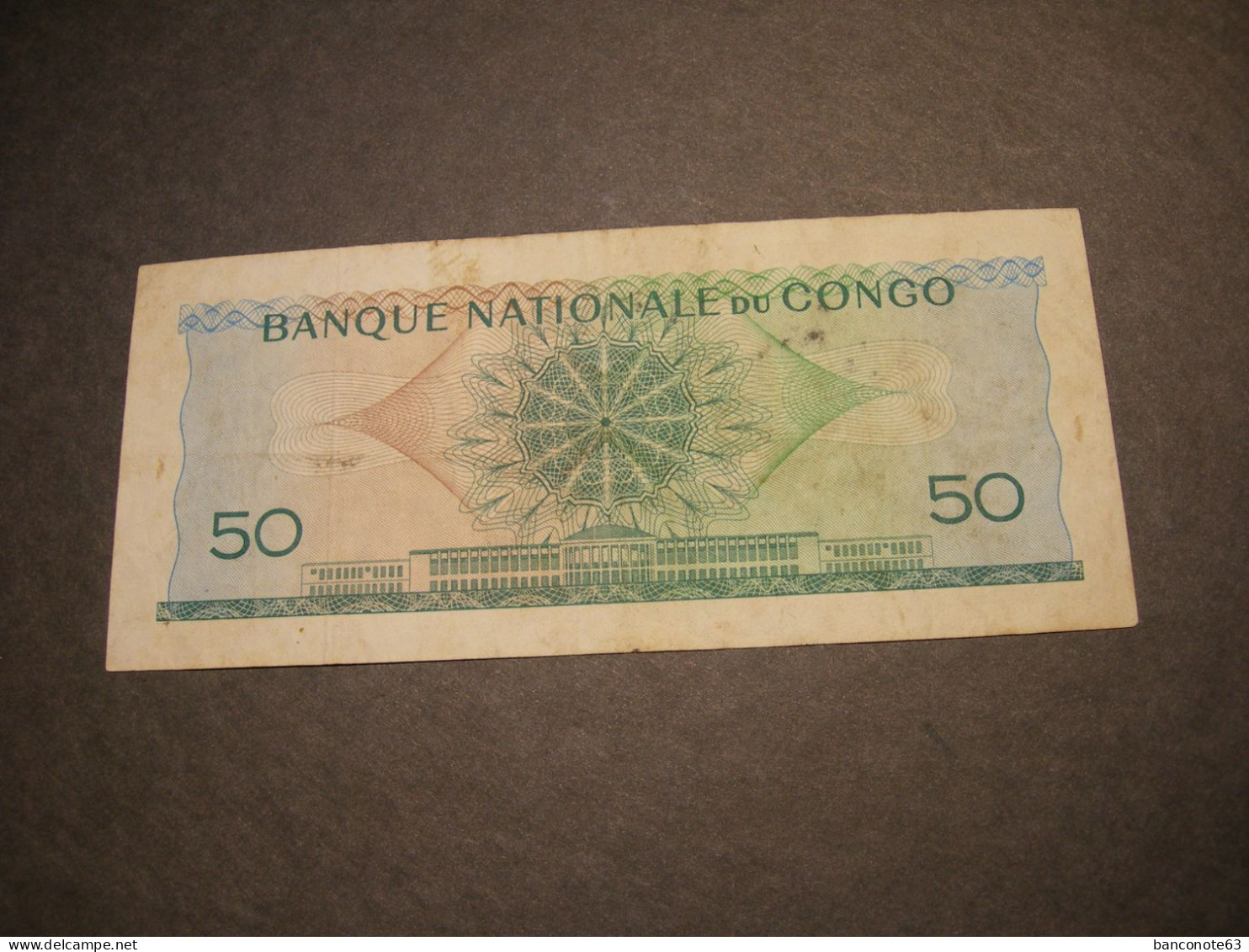 Congo 50 Francs 1961 - República Democrática Del Congo & Zaire