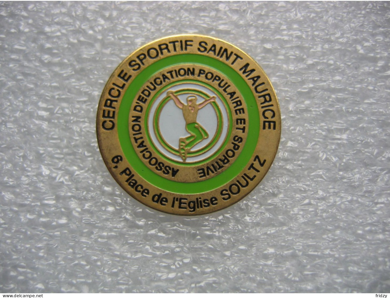 Pin's Du Cercle Sportif Saint Maurice à Soultz (Dépt:68). Association D'éducation Populaire Et Sportive - Athlétisme