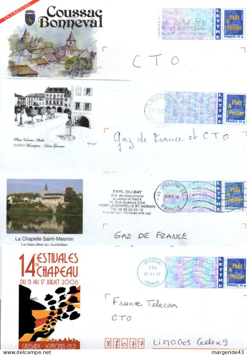 LOT DE 110 Prets A Poster REPIQUES - Lots & Kiloware (mixtures) - Max. 999 Stamps