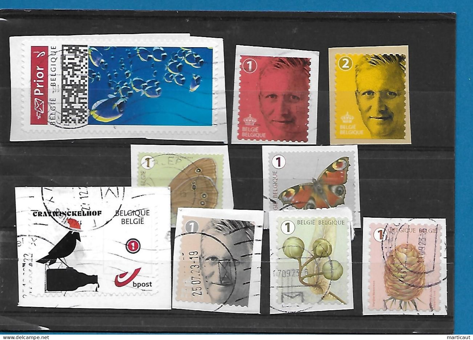 Lot De Timbres Oblitérés Vendus En L'état - Used Stamps