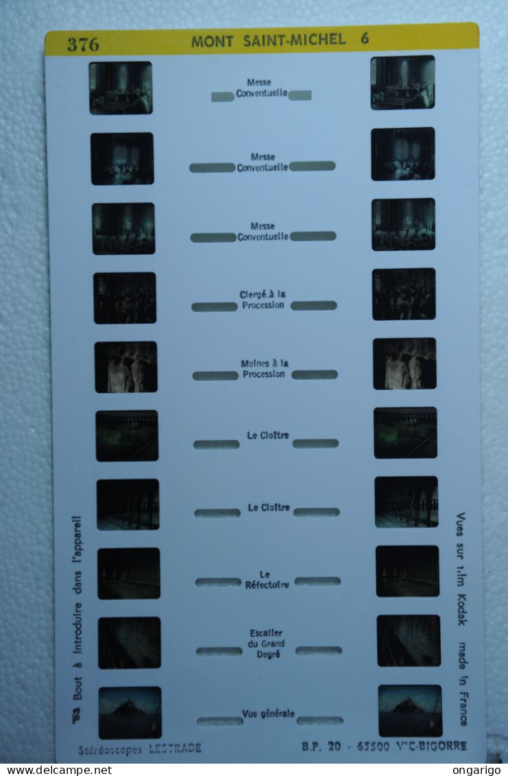 LESTRADE :    376  MONT SAINT-MICHEL 6 : - Stereoscopes - Side-by-side Viewers