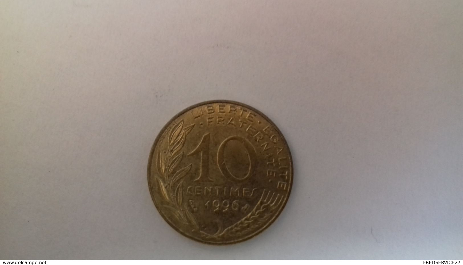 BS11/ 10 CENTIMES 1996 - 10 Centimes