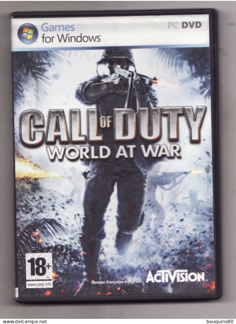 CALL OF DUTY WORLD AT WAR Jeu PC - Giochi PC