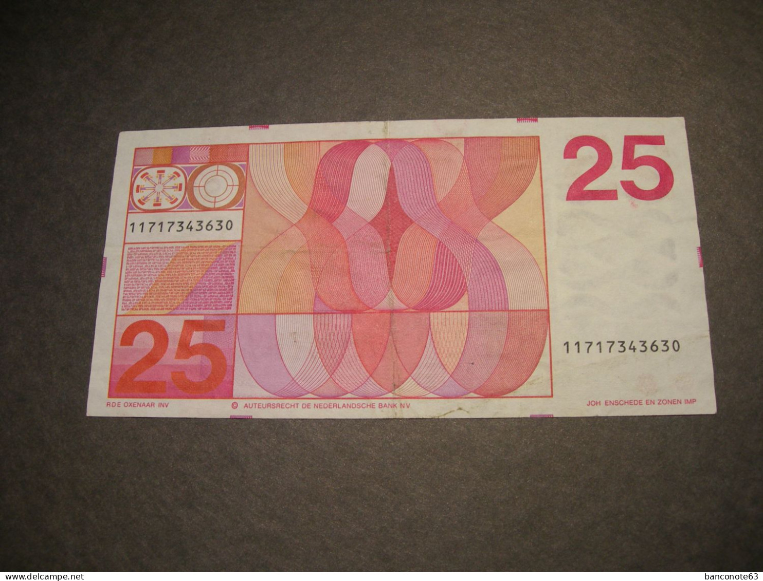 Nederland 25 Gulden 1971 - 25 Florín Holandés (gulden)