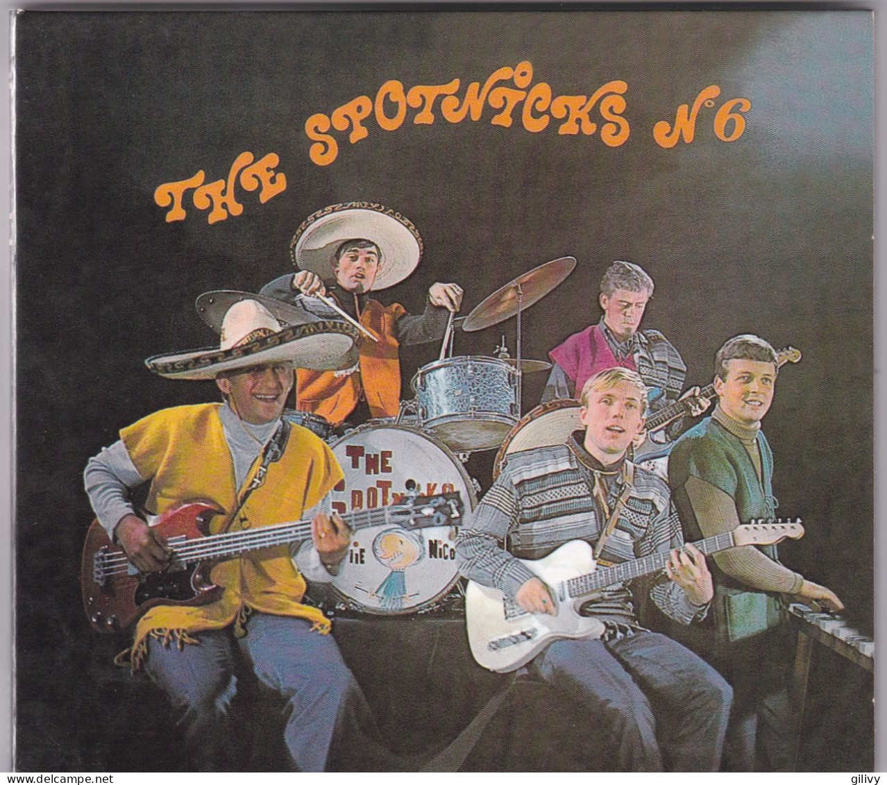 Album CD : THE SPOTNICKS  " N° 6 " - Instrumentaal