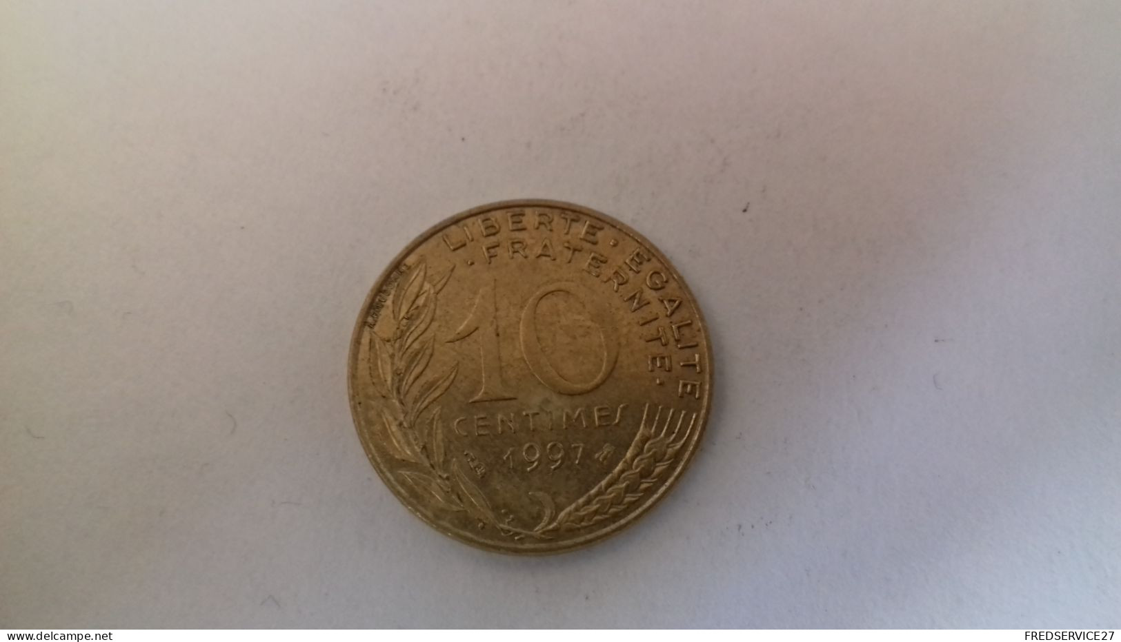 BS11/ 10 CENTIMES 1997 - 10 Centimes