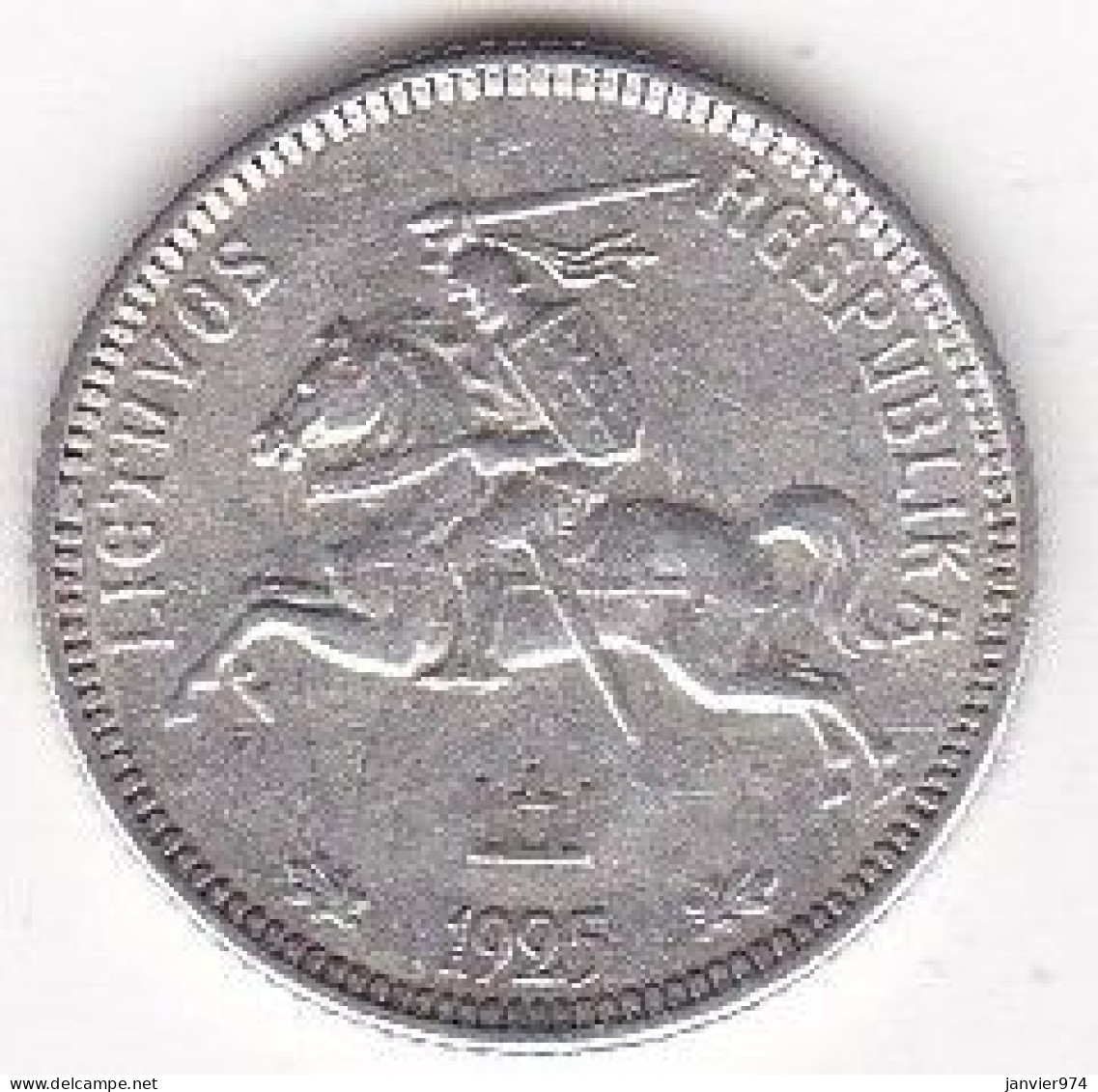 Lituanie 1 Litas 1925, En Argent, KM# 76. Superbe - Lituania