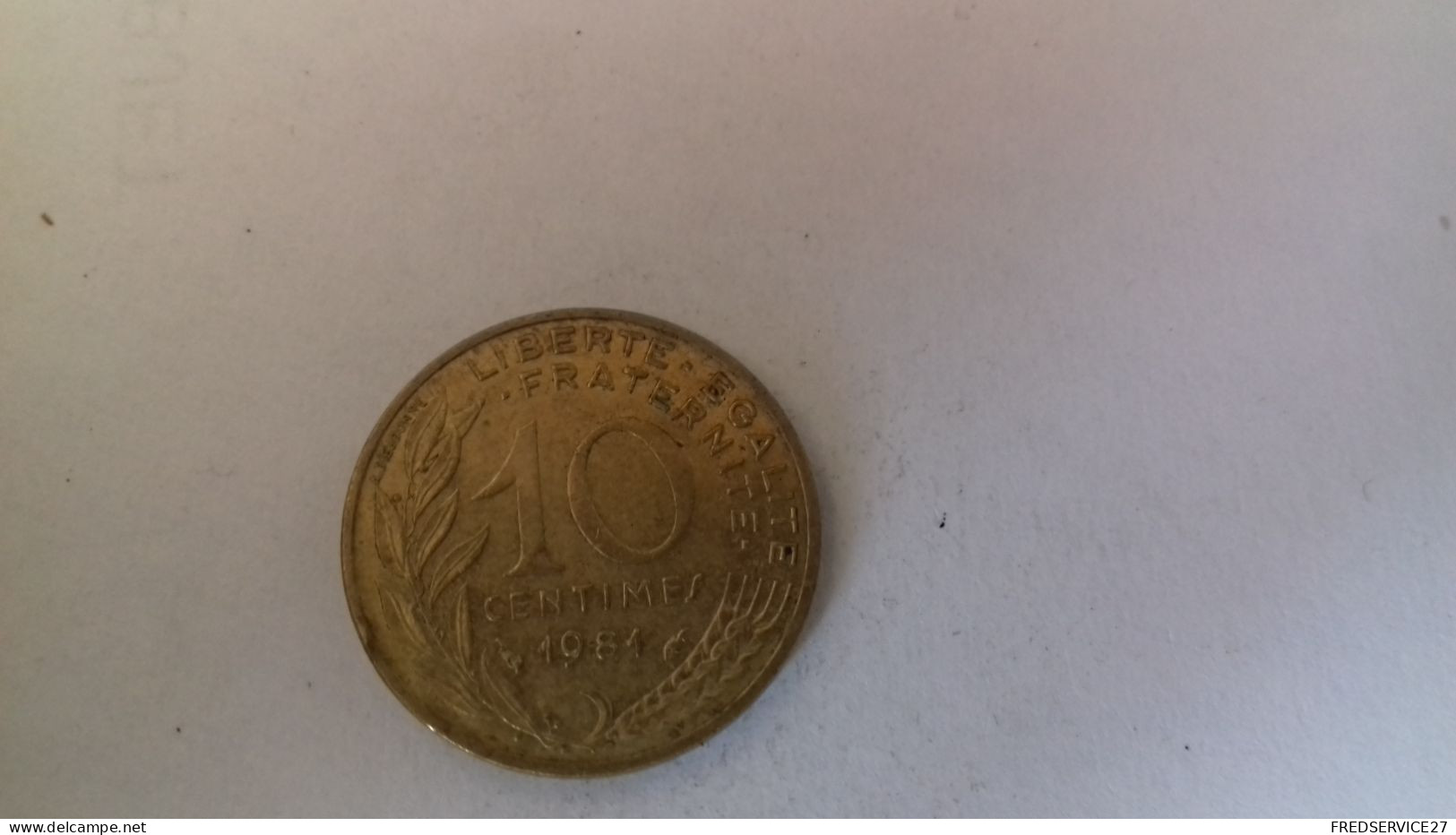 BS11/ 10 CENTIMES 1981 - 10 Centimes