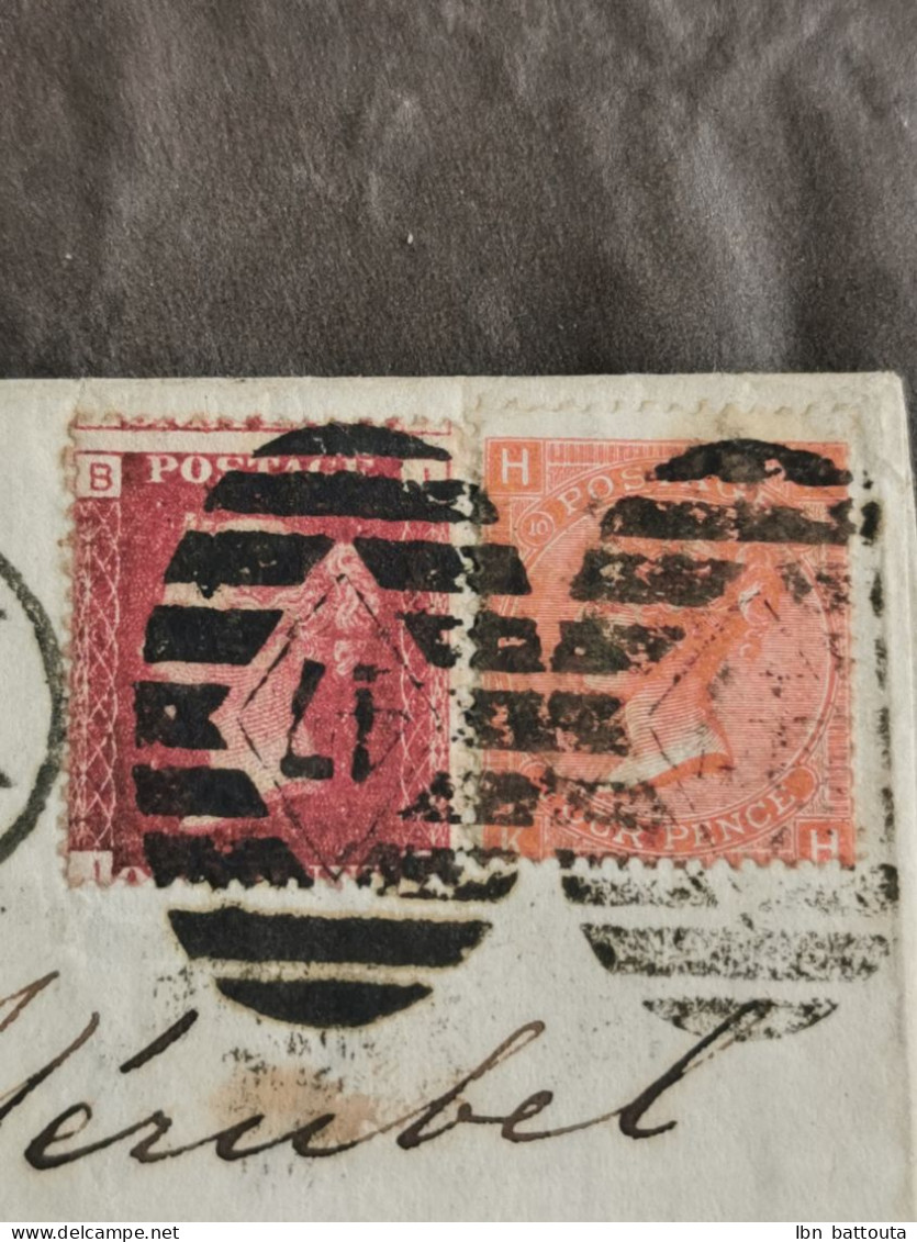 Belle Lettre De 1865 - Postmark Collection