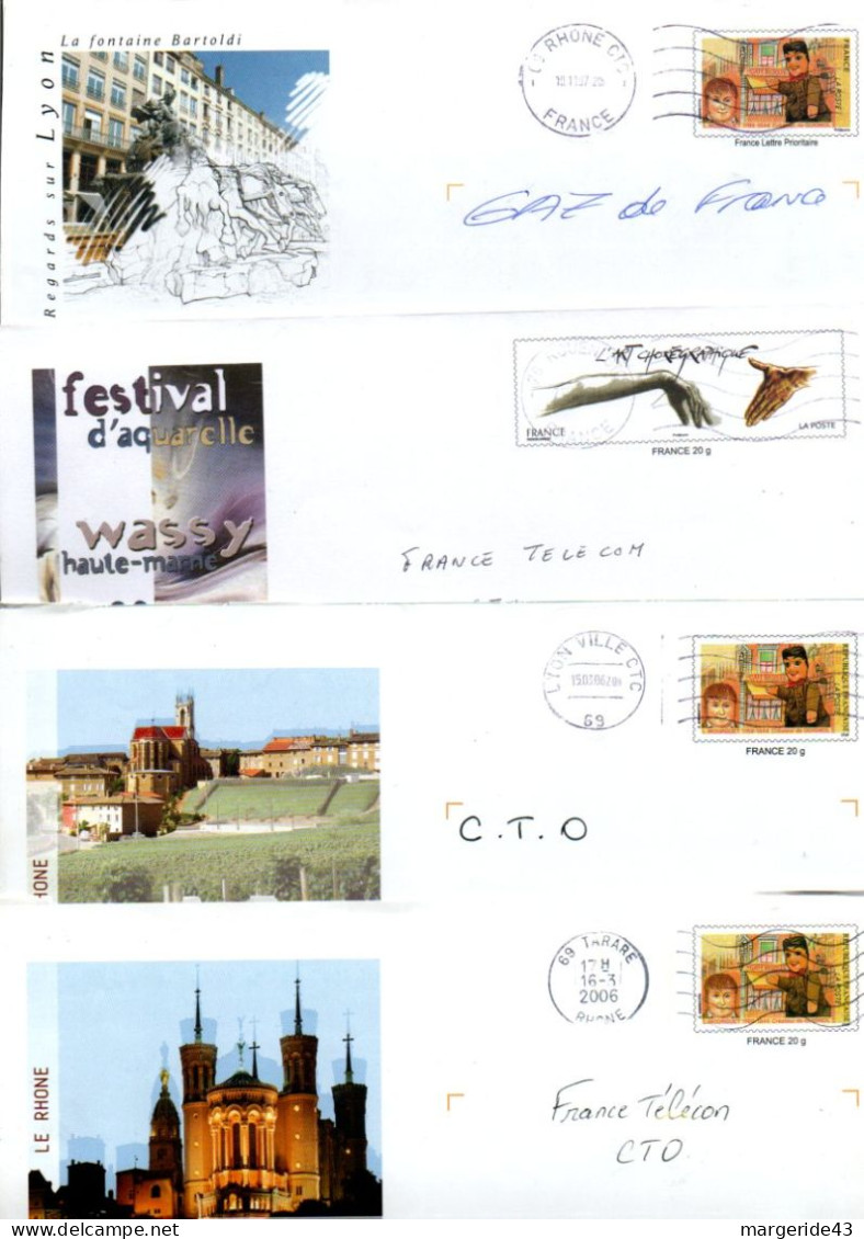 LOT DE 69 Prets A Poster REPIQUES - Lots & Kiloware (mixtures) - Max. 999 Stamps