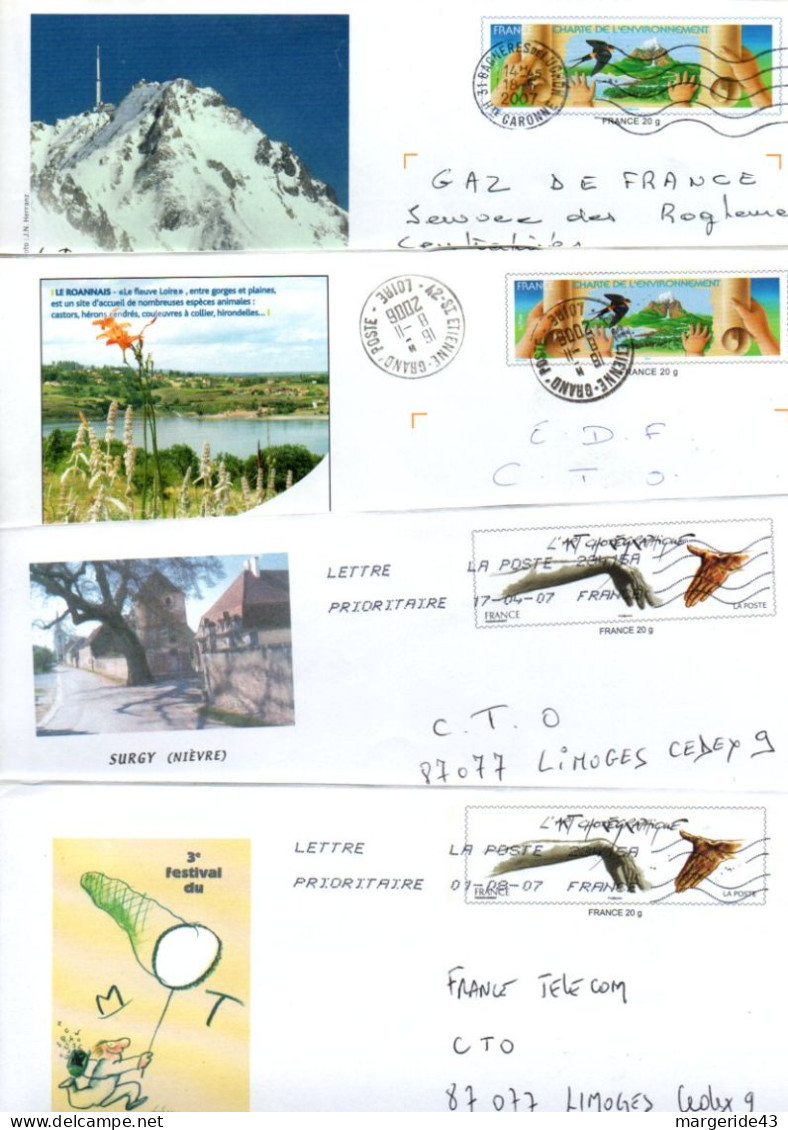 LOT DE 69 Prets A Poster REPIQUES - Lots & Kiloware (mixtures) - Max. 999 Stamps