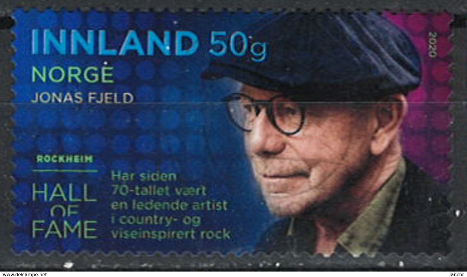 Norwegen Norway 2020. Mi.Nr. 2034, Used O - Used Stamps
