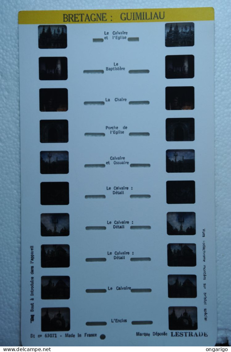LESTRADE :    BRETAGNE  :  GUIMILIAU - Stereoscopes - Side-by-side Viewers