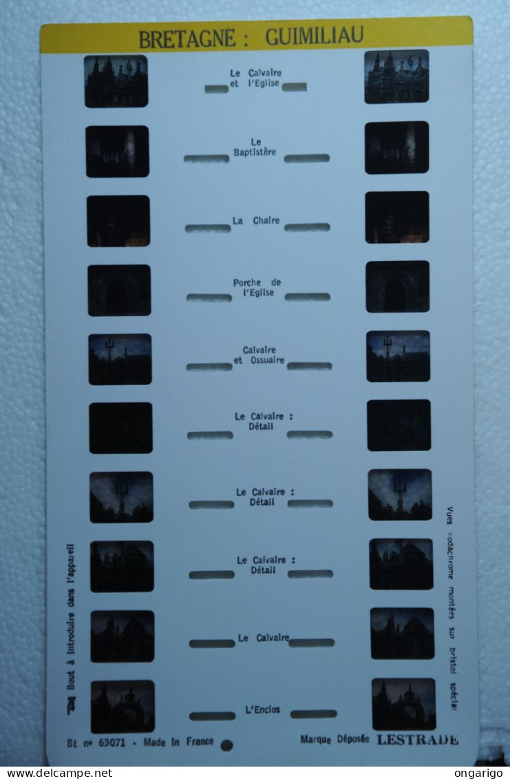 LESTRADE :    BRETAGNE  :  GUIMILIAU - Visionneuses Stéréoscopiques