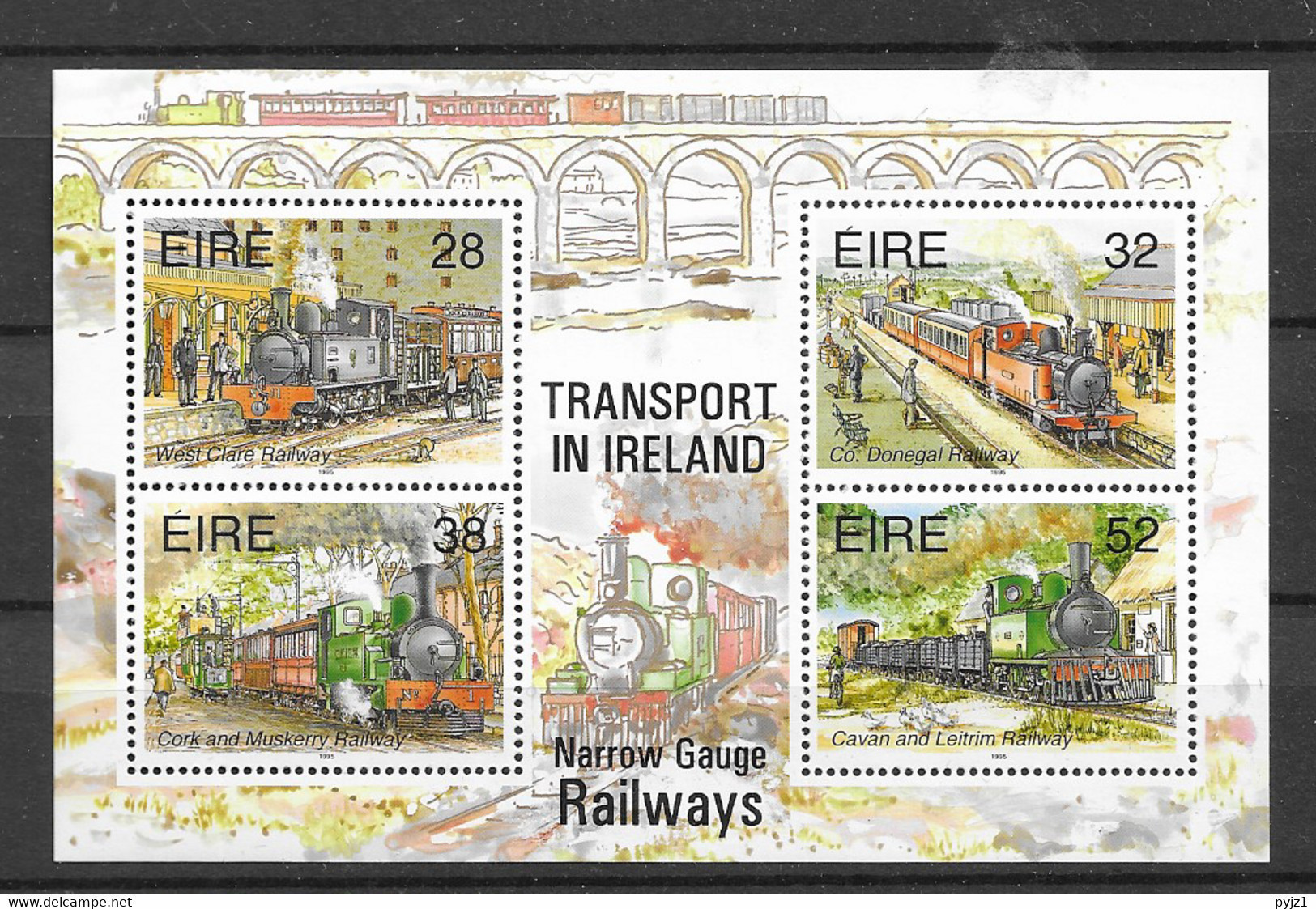 1995 MNH Ireland, Michel Block 15 Postfris** - Nuovi