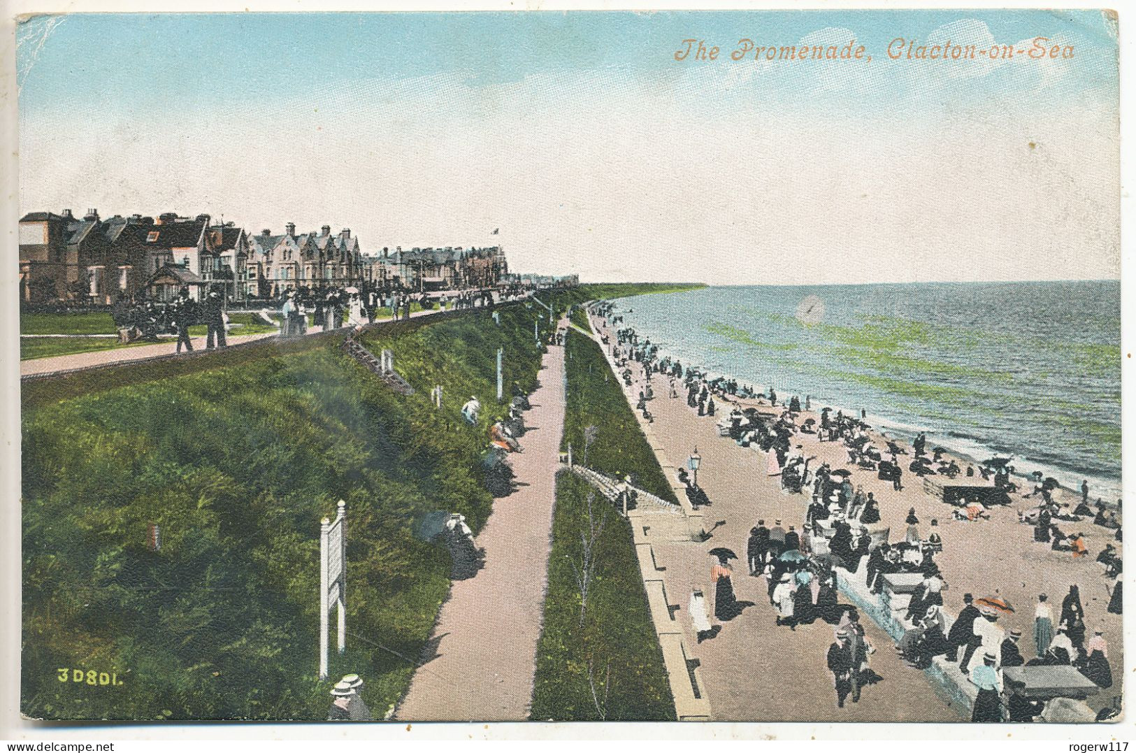 The Promenade, Clacton-on-Sea, 1906 Postcard - Clacton On Sea