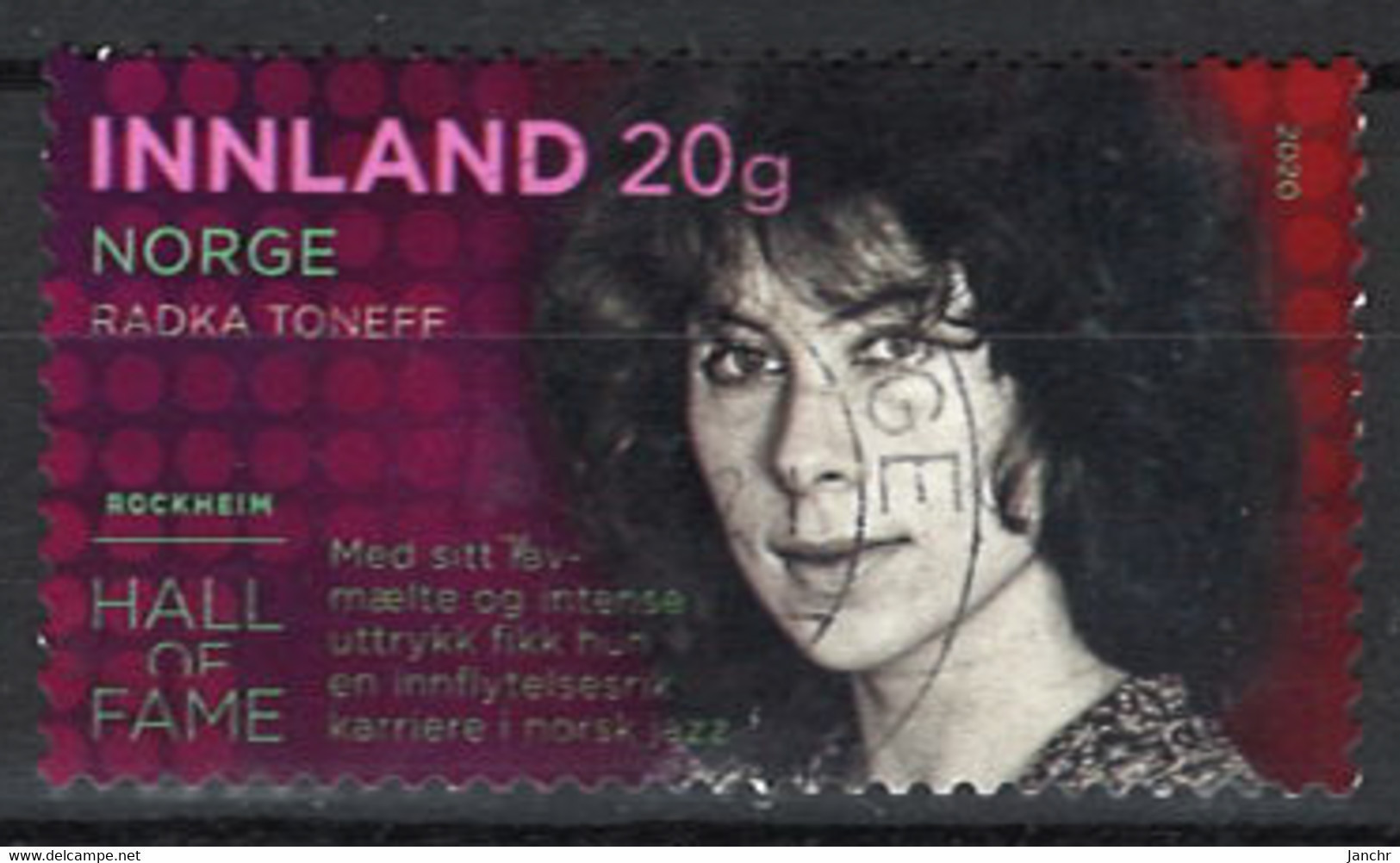 Norwegen Norway 2020. Mi.Nr. 2032, Used O - Oblitérés